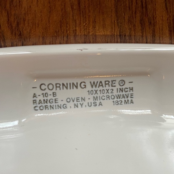 Vintage Spice of Life 10X10 Corning Ware Casserole Dish - Excellent Condition - Picture 6 of 6